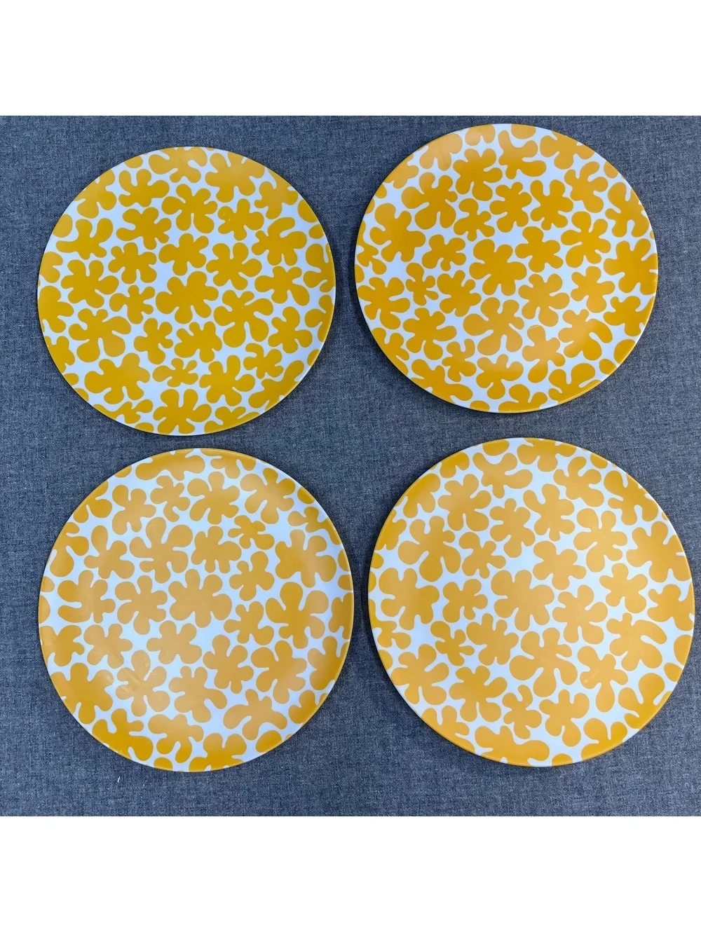 4 Marimekko for Target Melamine Yellow/Orange White 10 3/8
